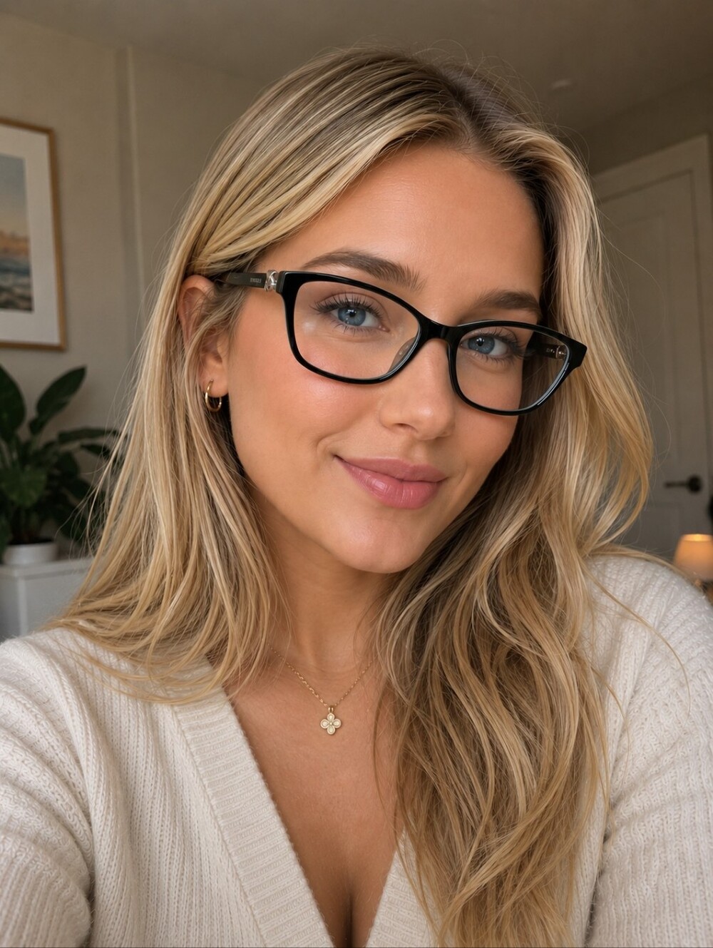 Tiffany & Co. Black Cat-Eye Glasses with Signature Tiffany Blue Case - Picture 9 of 9